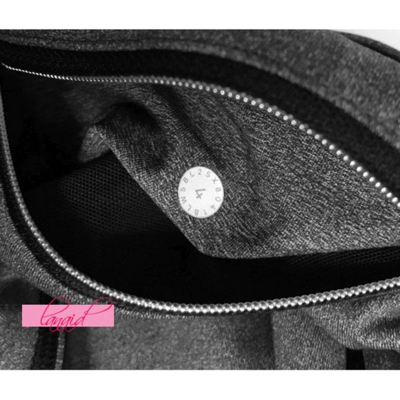 Lululemon Speed Up Tight *Metallic 28" Heathered Black Reflective Skinny Pants 4 - Picture 11 of 12